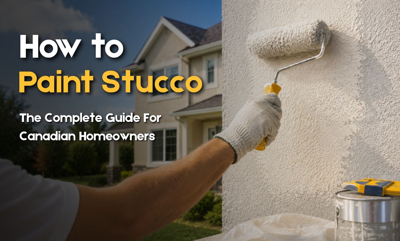 How to Paint Stucco: The Complete Guide for Burlington & Ontario Homeowners
