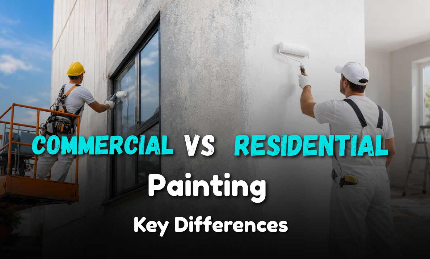 Commercial vs. Residential Painting in Burlington: Key Differences