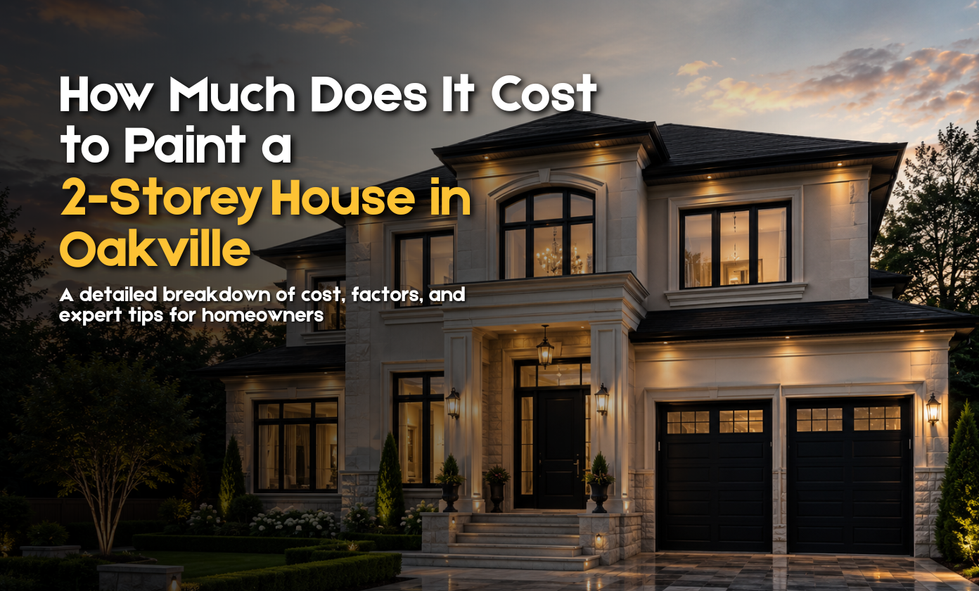 Paint-Cost-Two-Storey-House-Oakville