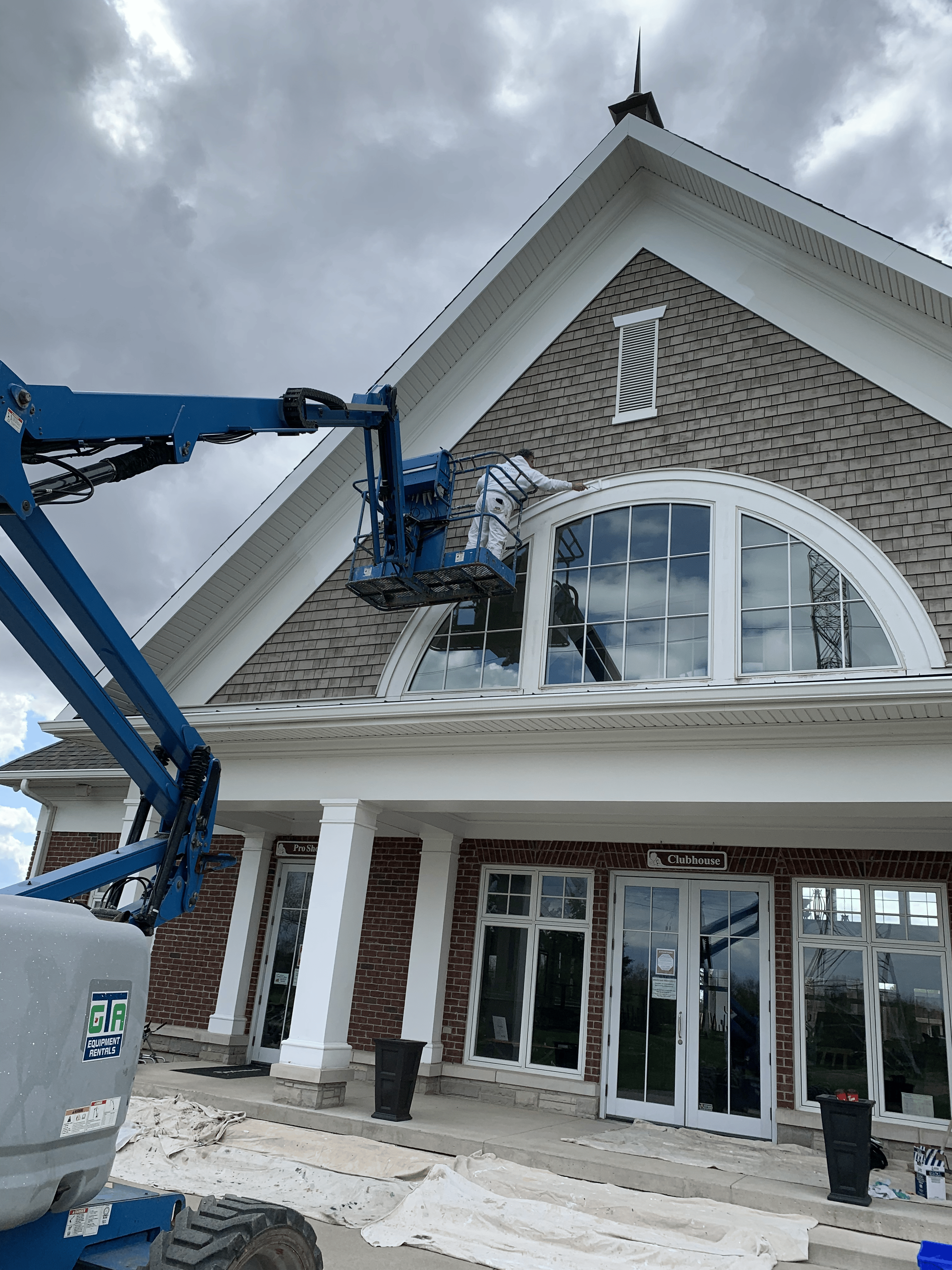 Burloak Painters completed painting project 1